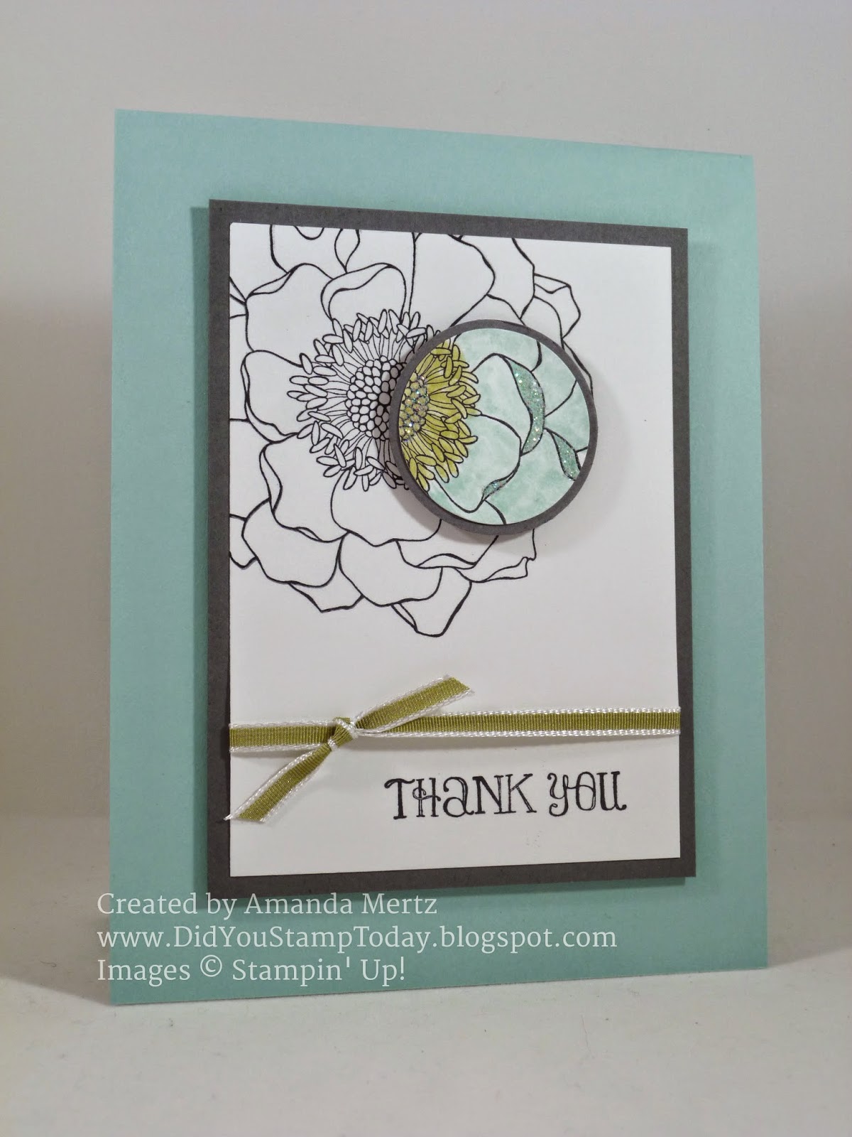 Did You Stamp Today? Soft Spotlight with Sparkle