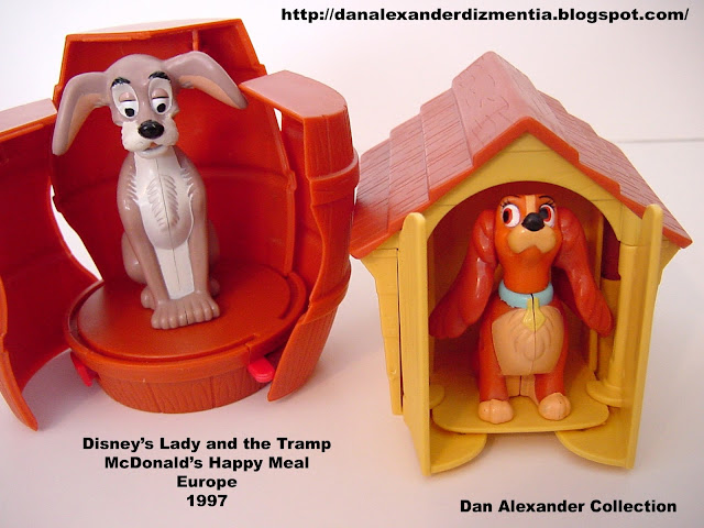 Disney's Lady & the Tramp "Si & Am" Siamese Cats McDonald's Toy **READ** 