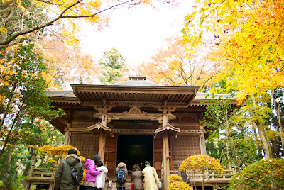 2012年11月24日の中尊寺の紅葉