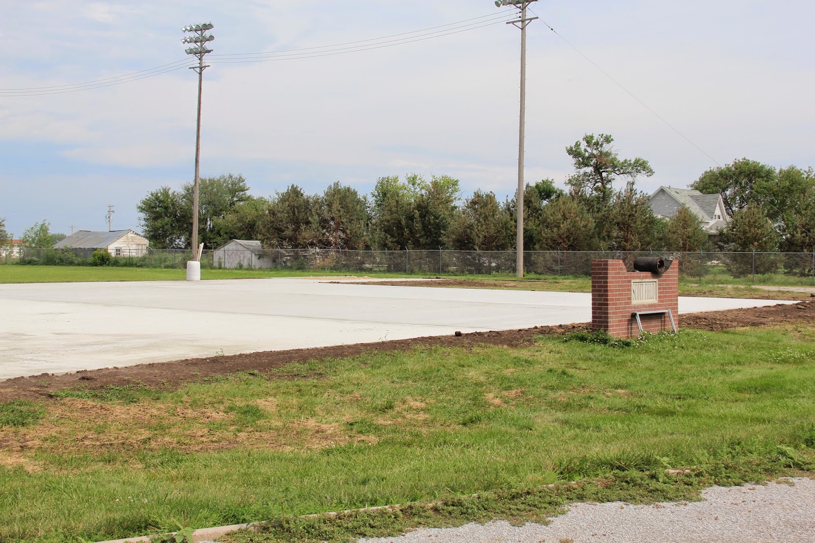 Village of Exeter ExeterMilligan Track Construction Continues