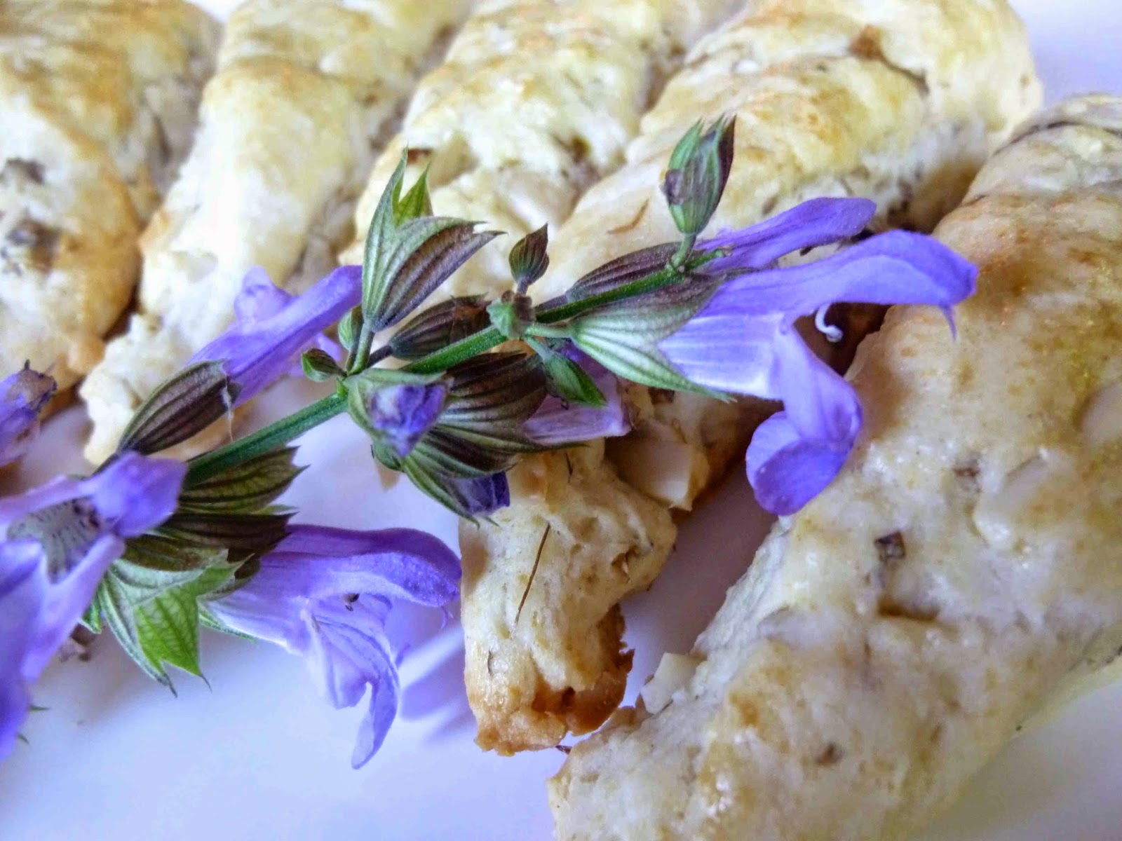 Sage flower Almond Scone Recipe