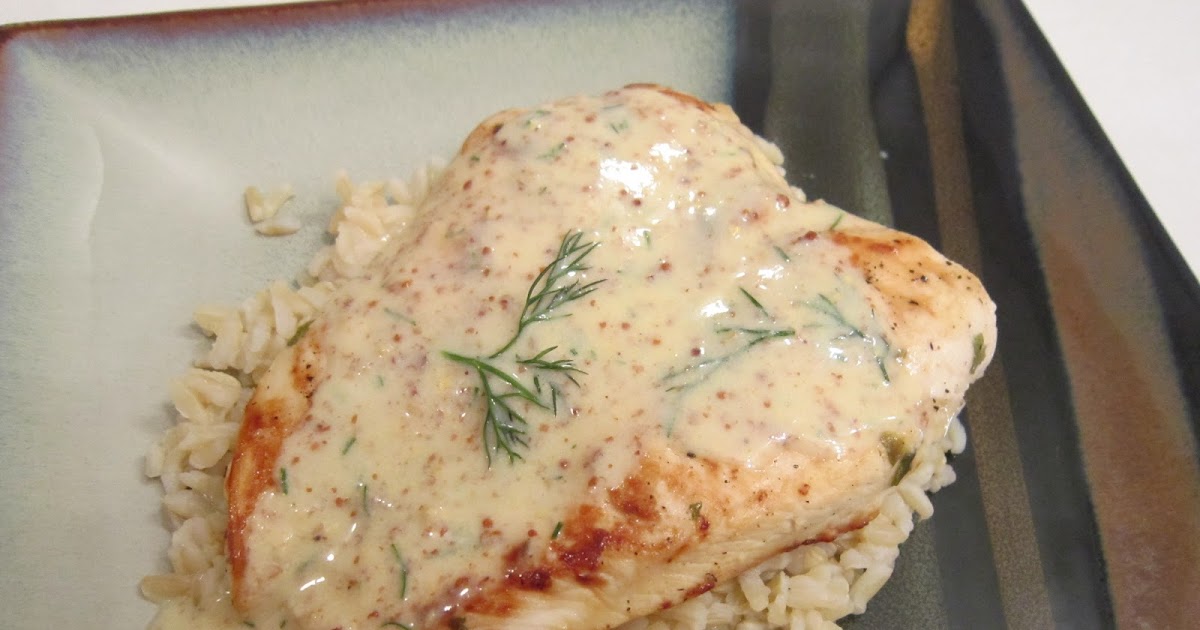Sweet Beginnings Chicken with MustardDill Sauce