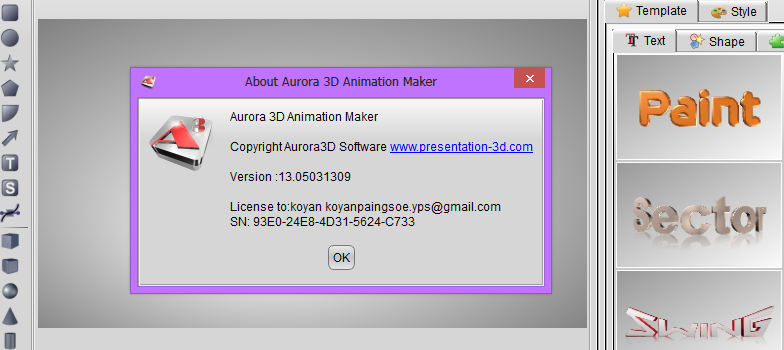 Aurora 3D Animation Templates