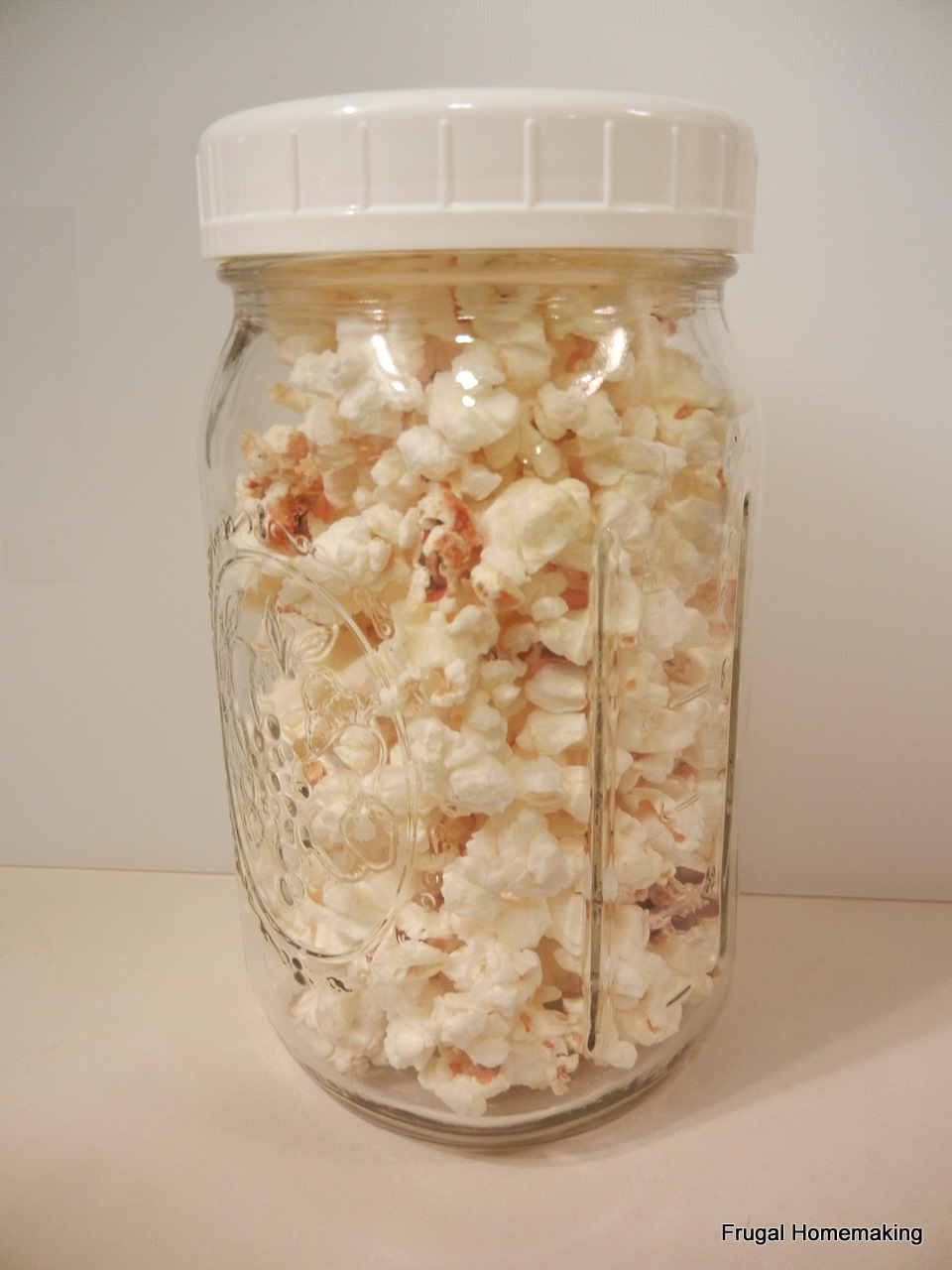 Frugal Homemaking Homemade Kettle Corn In the Microwave!