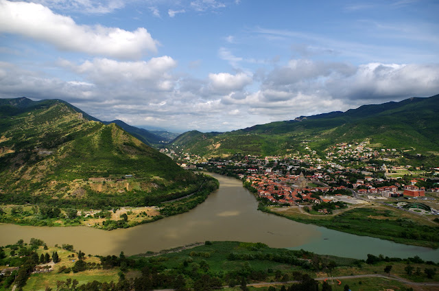 High above Mtskheta