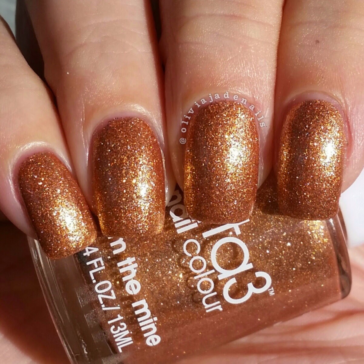 Ulta3 From The Mine swatched by Olivia Jade Nails