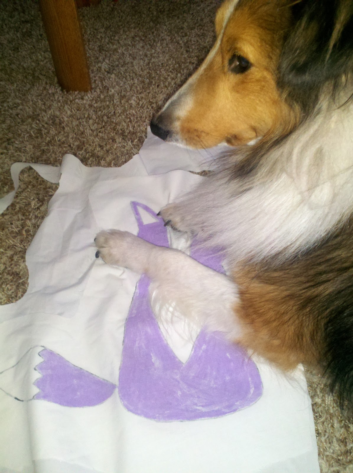 A Diamond Mind DIY FOX PILLOW