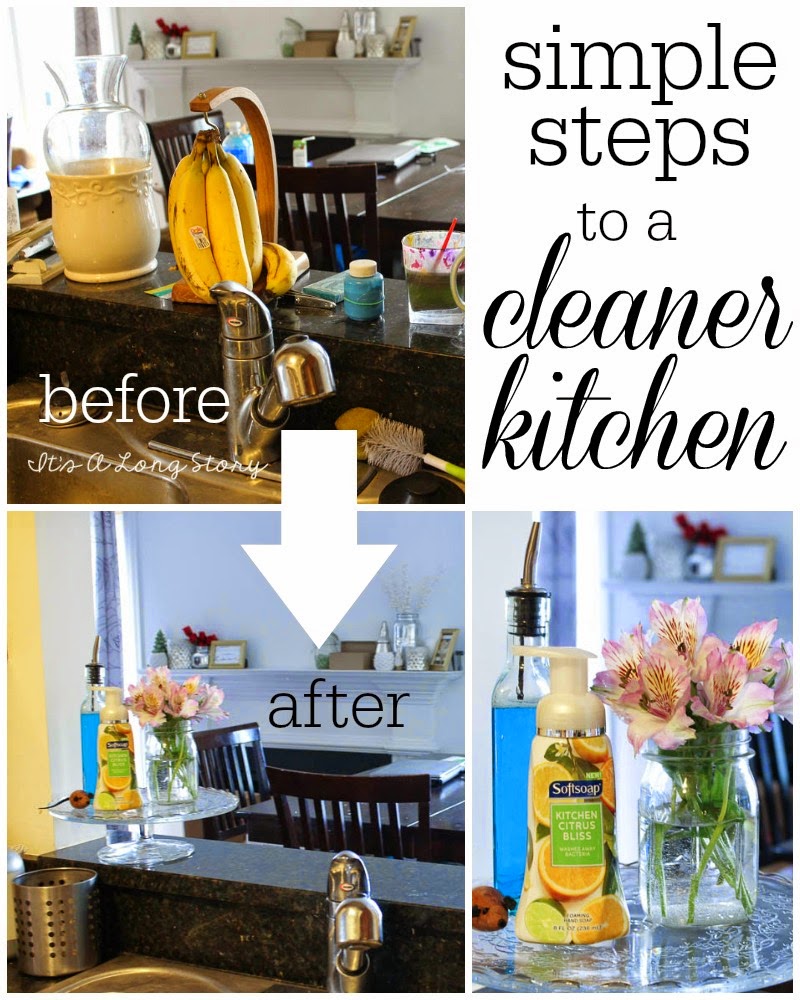 It's a Long Story Simple Steps to a Cleaner Kitchen