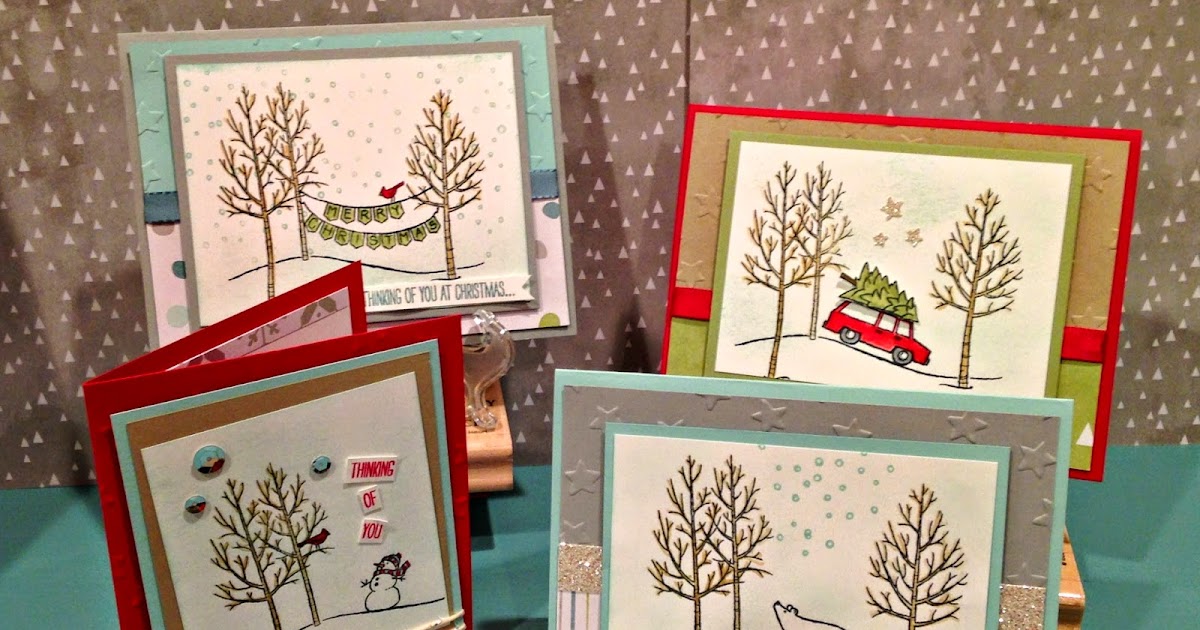 Debbie's Creative Spot: White Christmas Cards