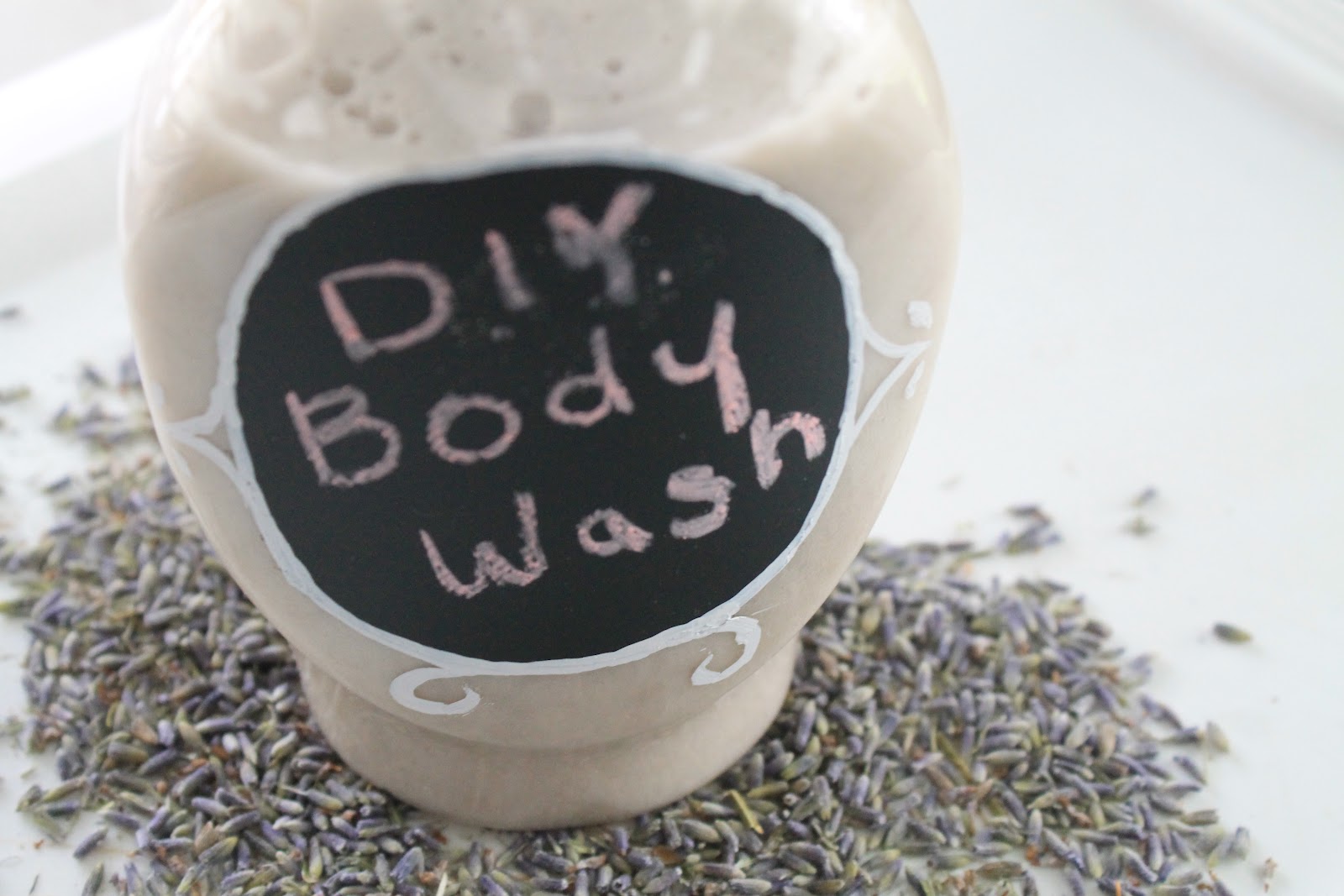 Seeking EcoChic Homemade Lavender bodywash