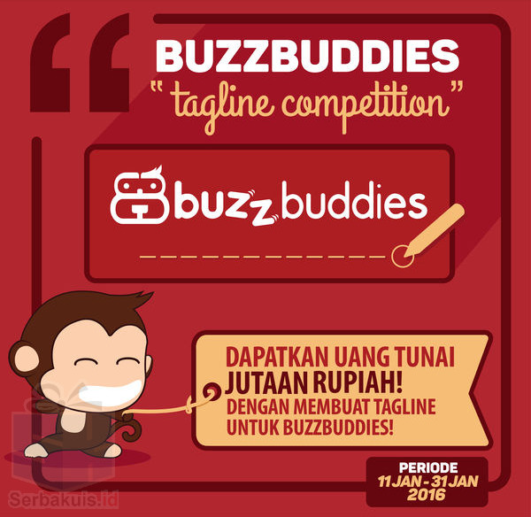 Kontes Buzzy Tagline Berhadiah Uang Total 2 Juta Rupiah Kontes Buzzy Tagline Berhadiah Uang Total 2 Juta Rupiah