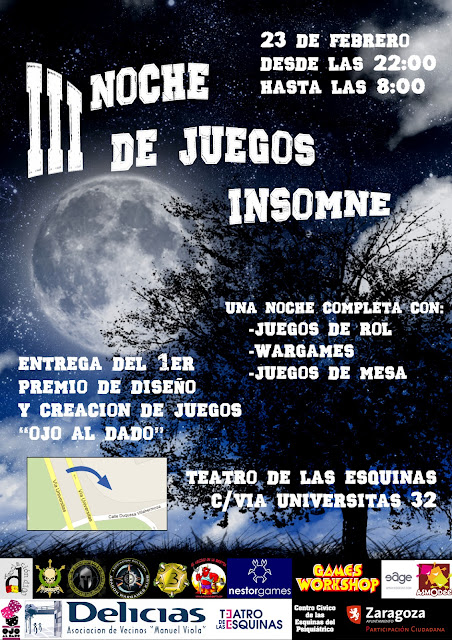 III Noche de Juegos Insonme Cartel+Noche+insomne