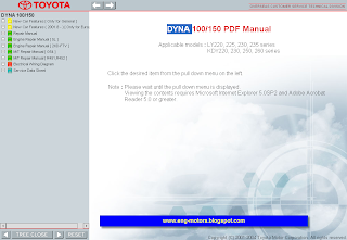 Toyota Dyna 100/150 Service Manual Full