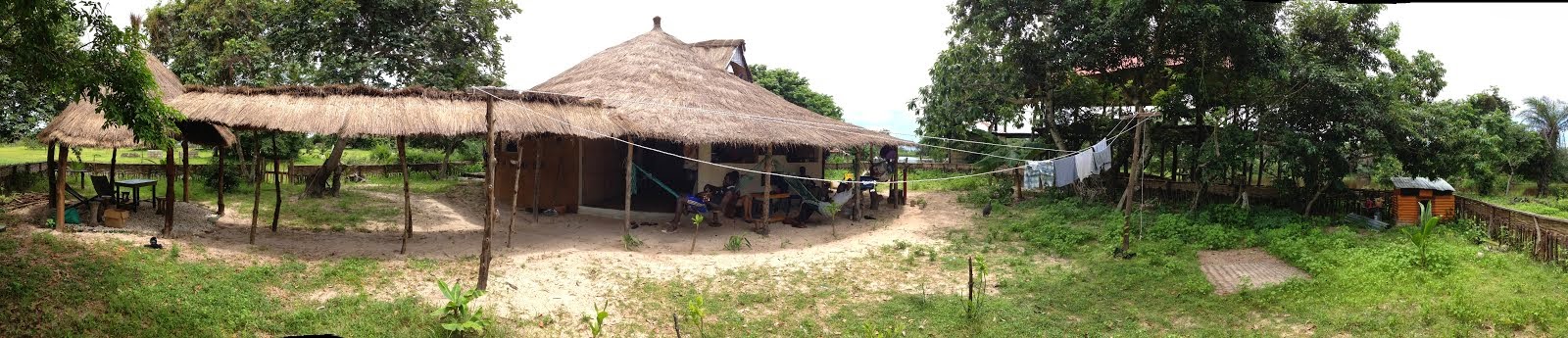 casa de huéspedes en la isla de Carabane (Senegal)