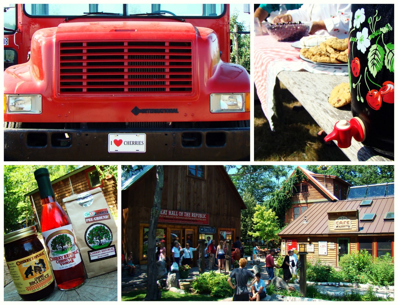 Michigan tart cherry chutney & goat cheese crostini