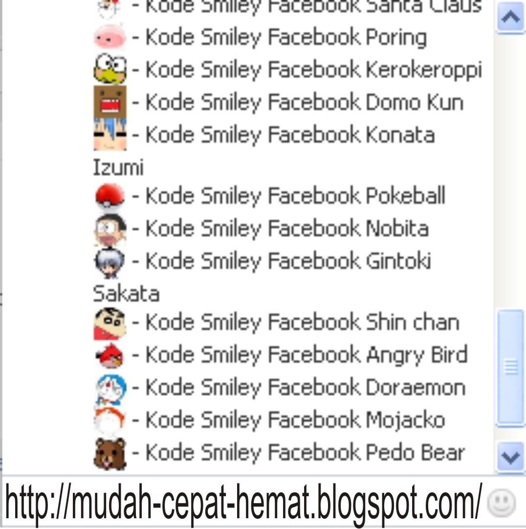 Emoticon Facebook Aneh Terlengkap 2013