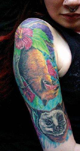 half sleeve tattoos for women