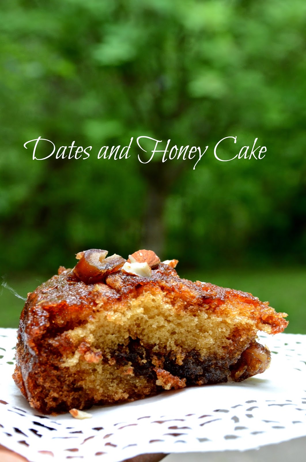 Savitha's Kitchen Arabic Dates and Honey Cake Soft and goey cake for