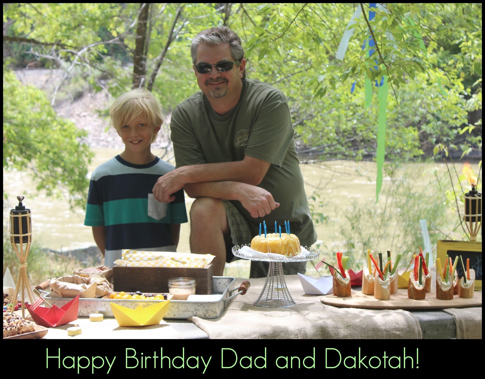 Moore Minutes Summertime RIVER RAFT Birthday Party and Whitewater