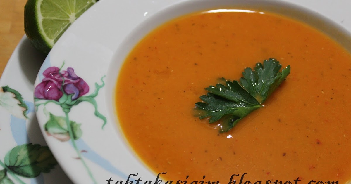 mutfaktayim Sebzeli Kirmizi Mercimek Corbasi