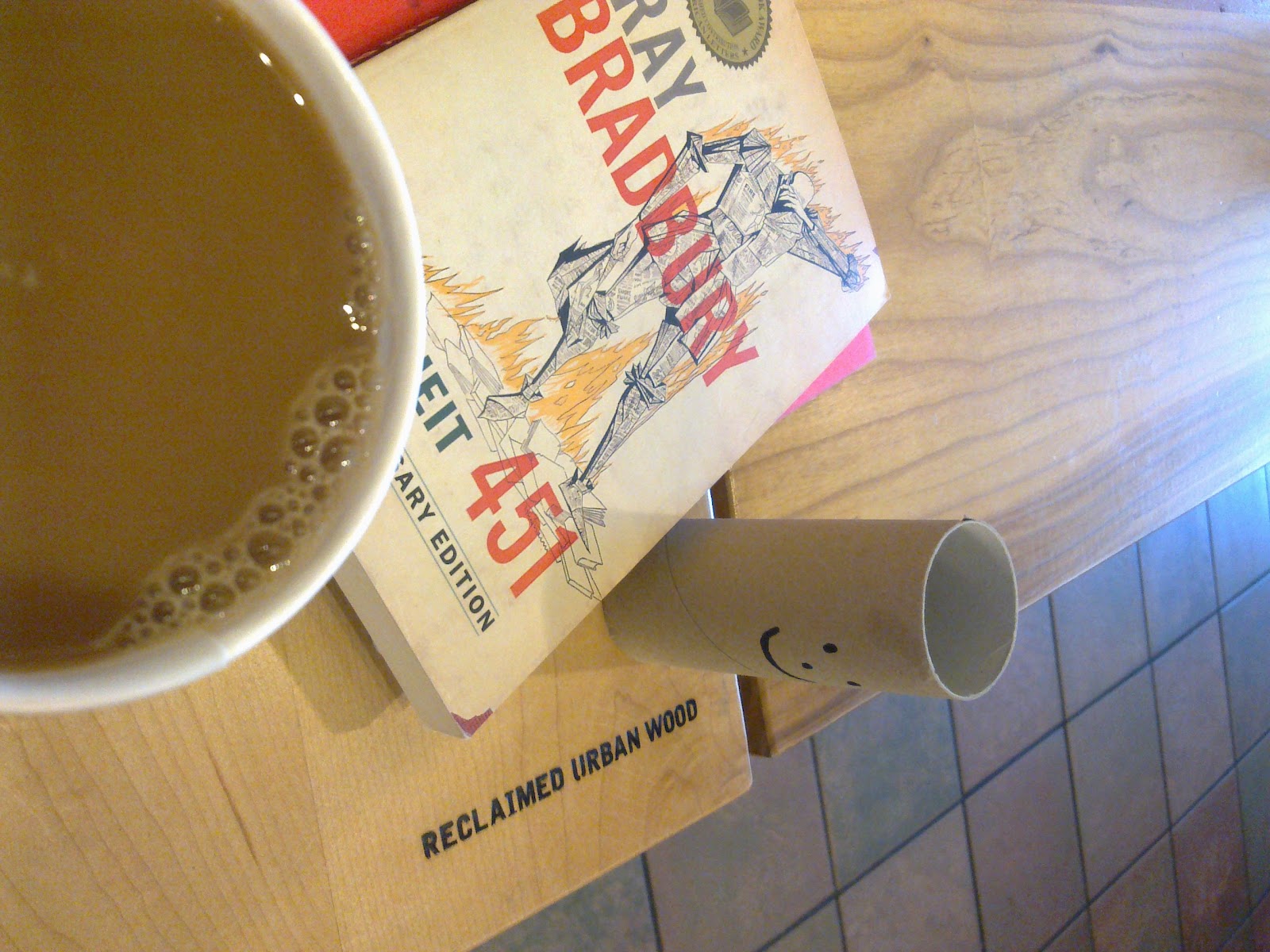 Ollie the Traveling TP Roll Starbucks Elgin (Randall Road)