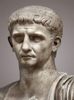 photo of a marble bust of Roman Emperor Claudius
