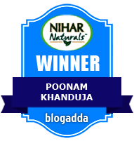 Winner With Nihar Naturals & BlogAdda