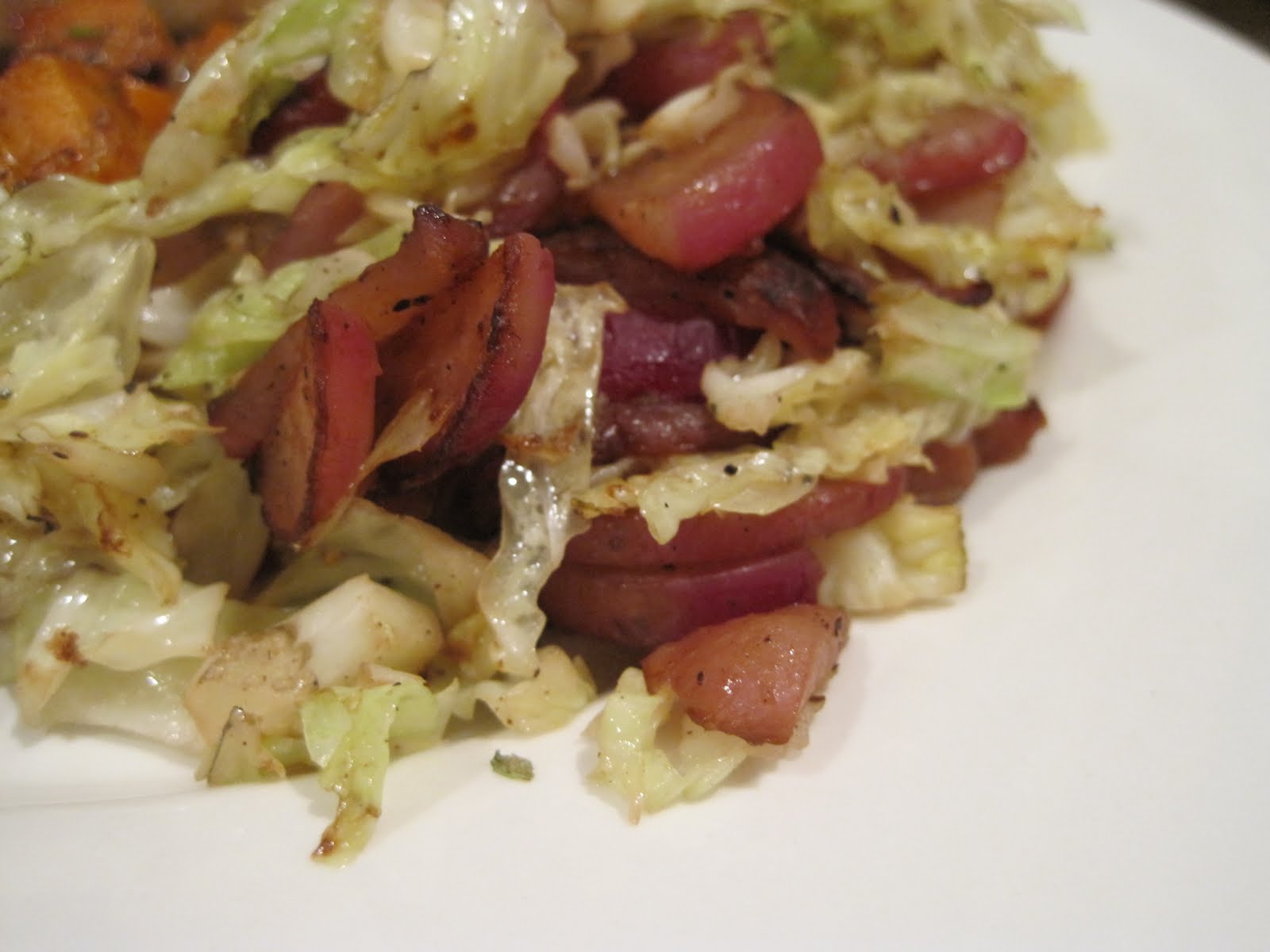 Gasstronomy Warm Radish and Cabbage Salad