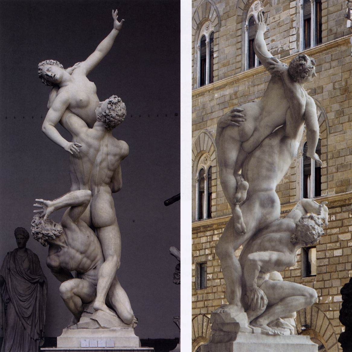 Skulpturer Giambologna+rape
