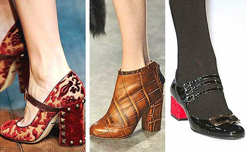 Chunky Heels Trend 2015