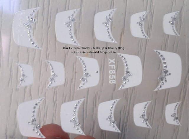 3D Nail Seal - Elegant French Nail Art Stickers - Review 3D Nail Seal - Elegant French Nail Art Stickers - Review