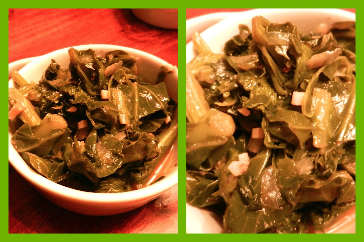 I'll Bake It, You Eat It Spicy Vinegar Greens