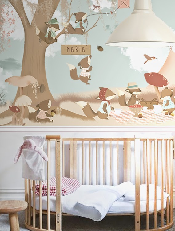 little hands Little Hands Wallpaper Mural Maria