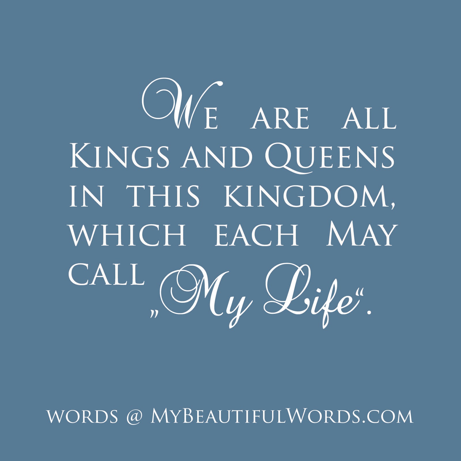 all of the kings and queens song