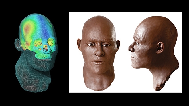 Facial features of africans