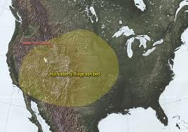 Las mayores erupciones volcánicas de la historia Explosi%C3%B3n+supervolc%C3%A1n+Huckleberry+Ridge+Yellowstone