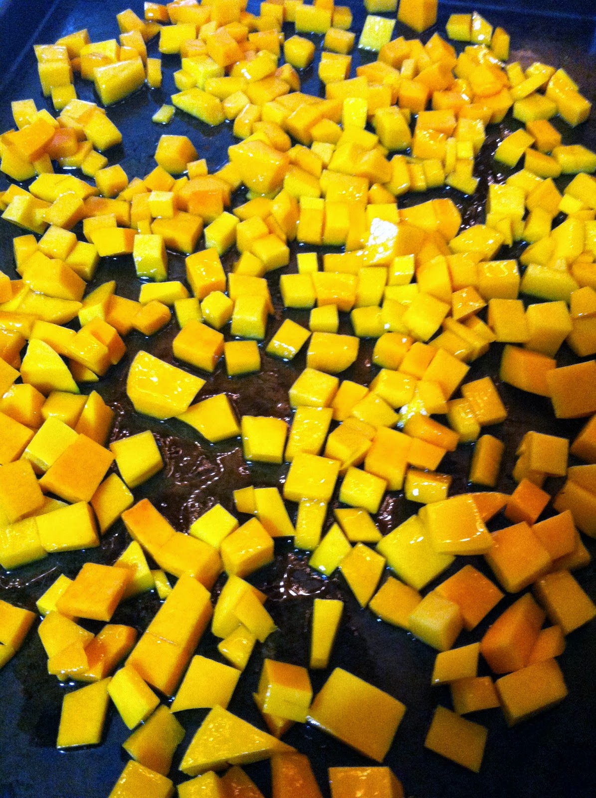 A Couple in the Kitchen Butternut Squash, Rosemary and Bleu Cheese Risotto