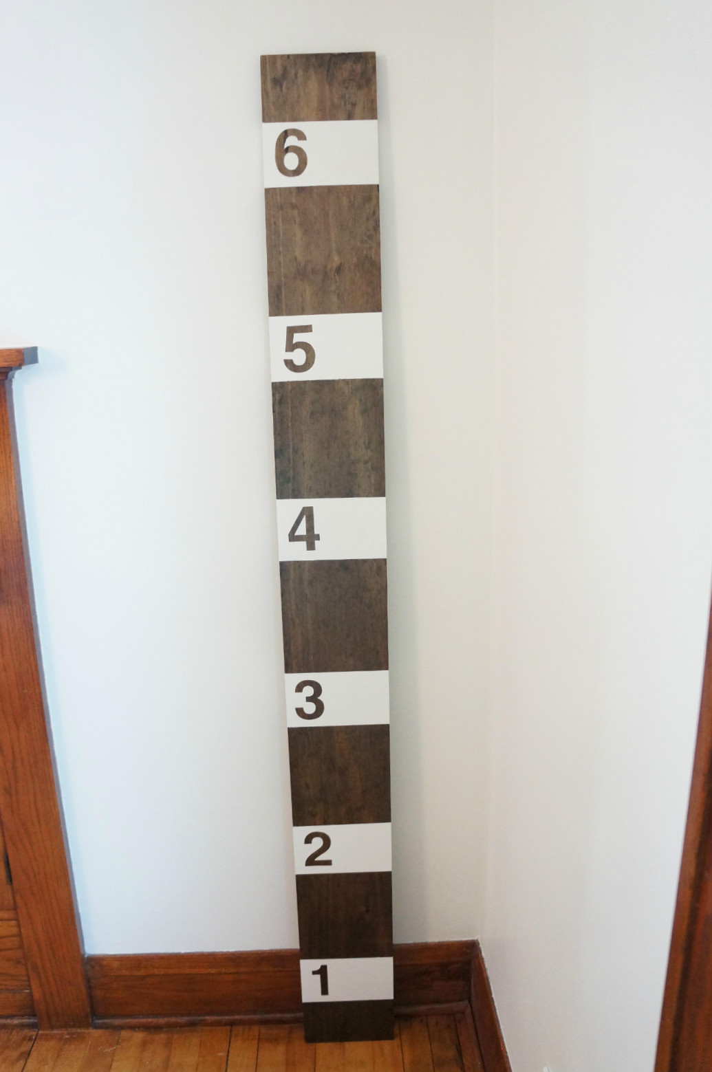 DIY Ruler Growth Chart