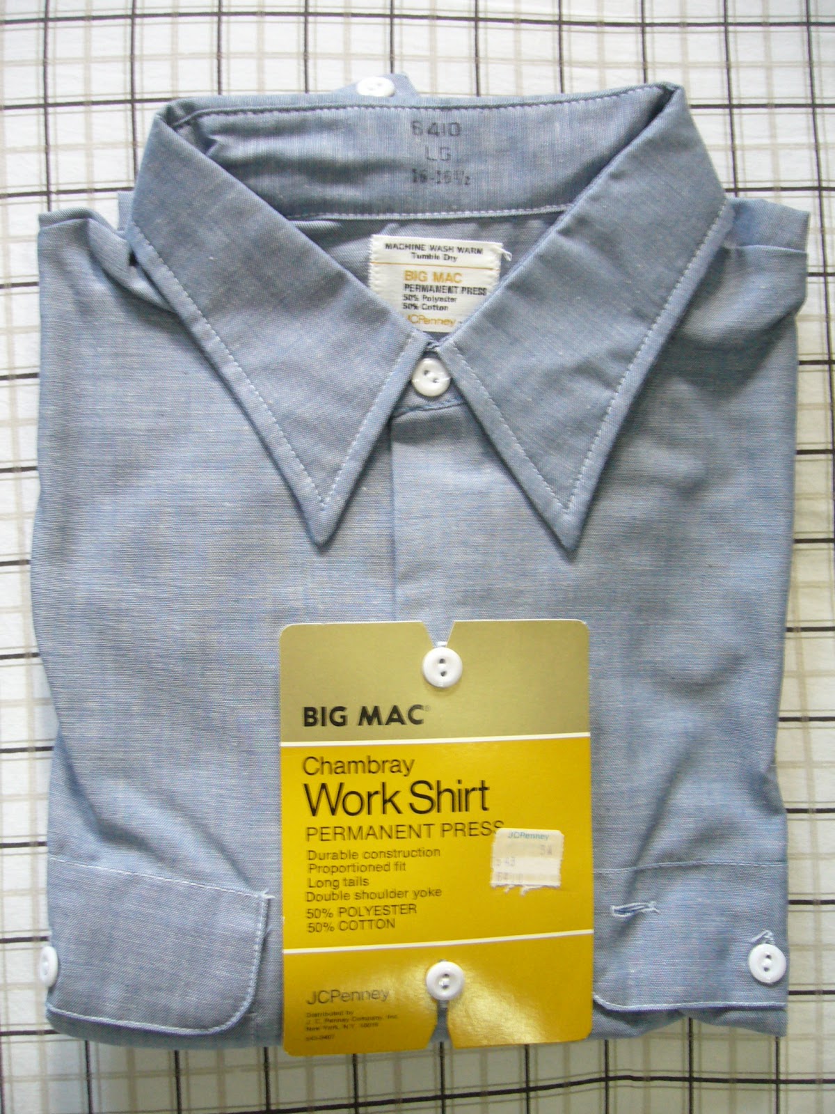 big mac denim work shirts