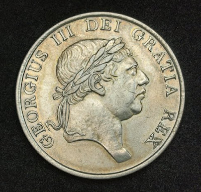 British Coin Silver 3 Shilling King George