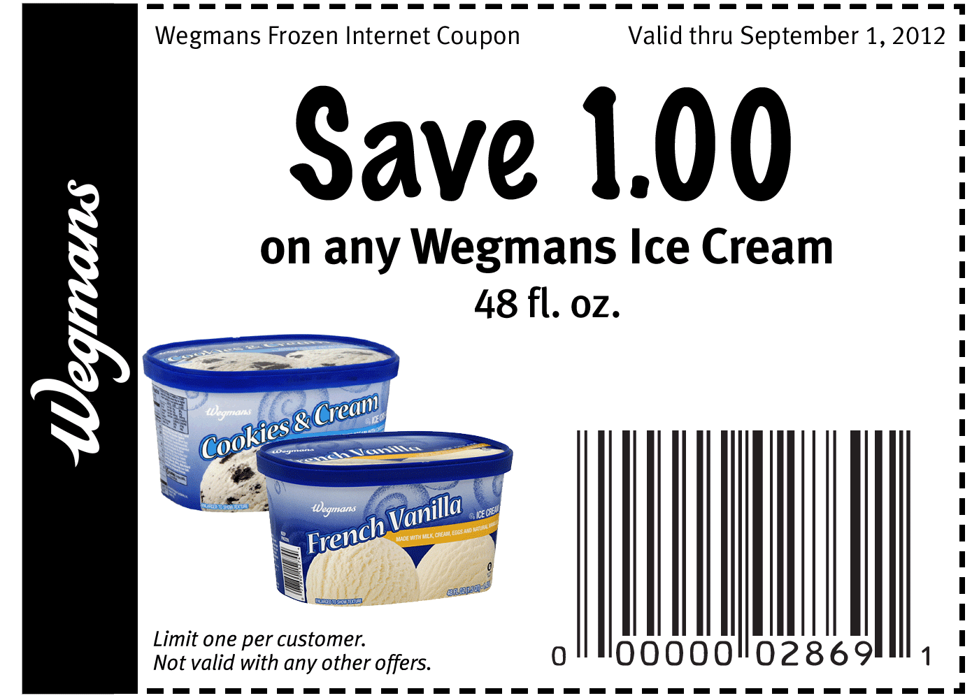 Extreme Couponing Mommy: $1.29 Wegmans Ice Cream with Printable Coupon
