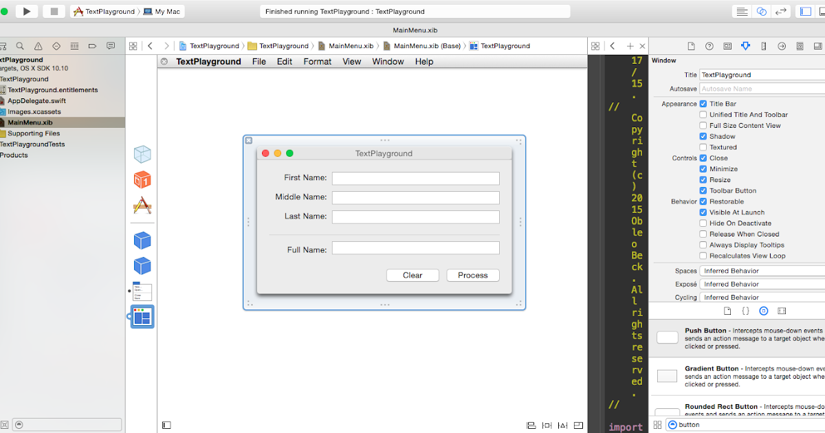 Interpreted Keystrokes Using Swift for Mac OS X apps