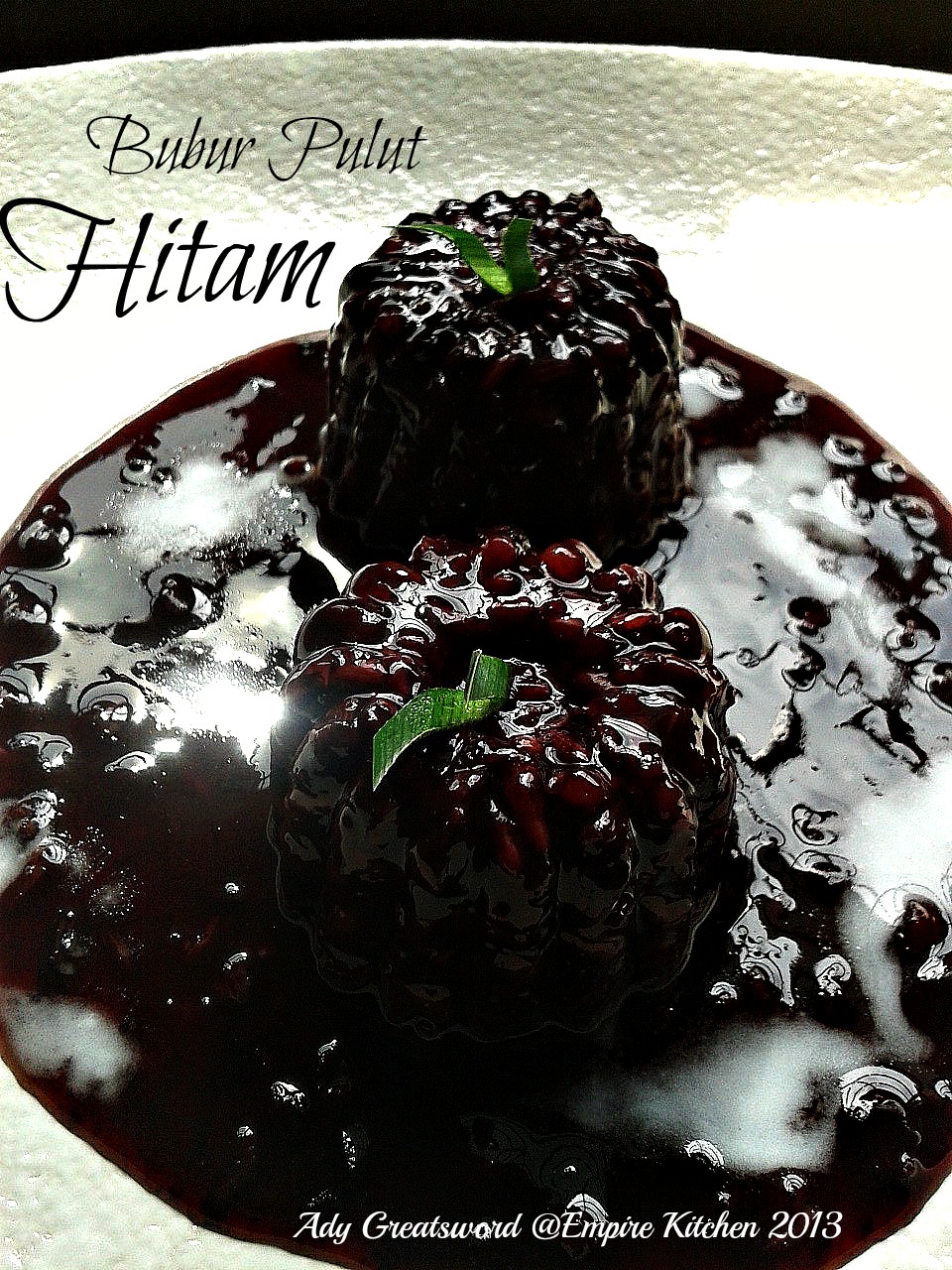 Ady Greatsword Empire Kitchen Recipes Black Glutinous Rice Dessert