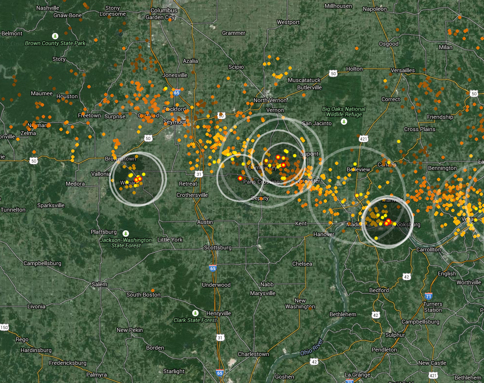 Community Collaborative Rain, Hail & Snow Network Lightning Data