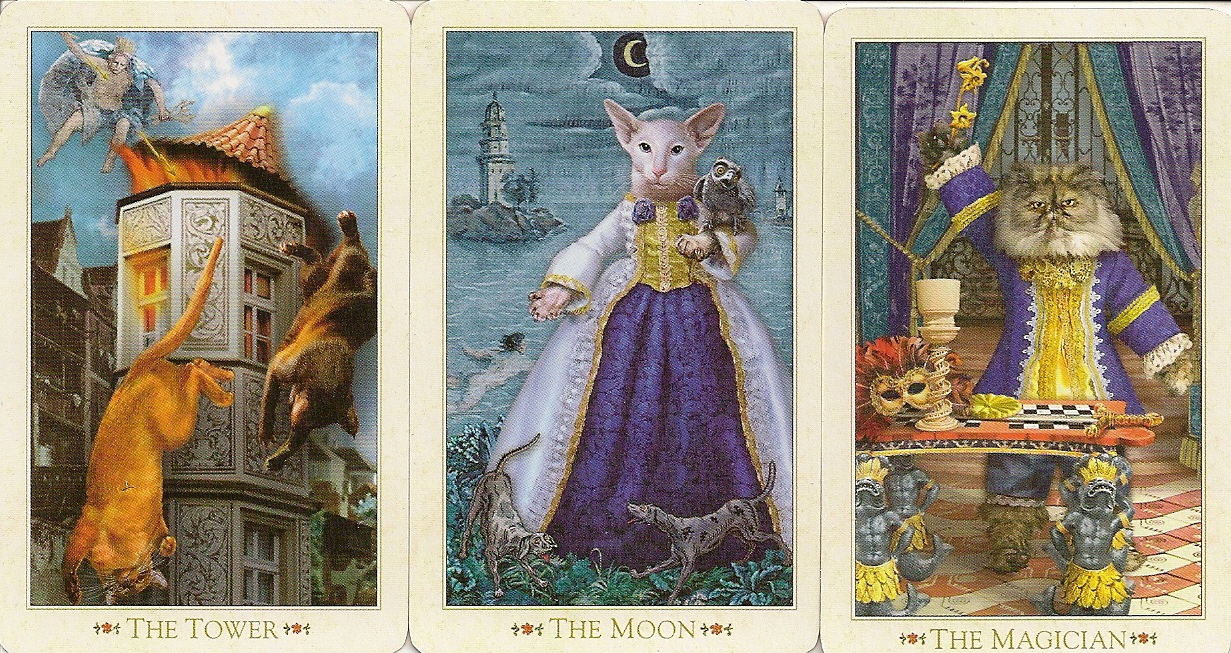 Eno's Tarots: Baroque Bohemian Cats' Tarot - mini