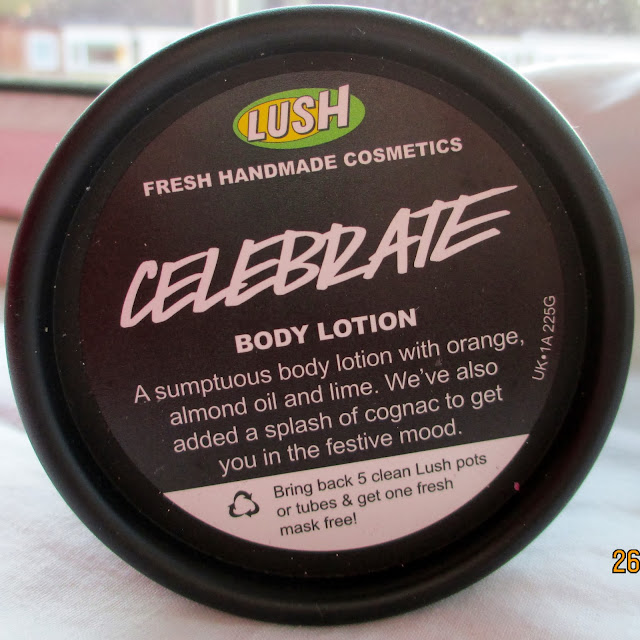 Madeleine's Little Blog! Lush 'Celebrate' Body Lotion Review!
