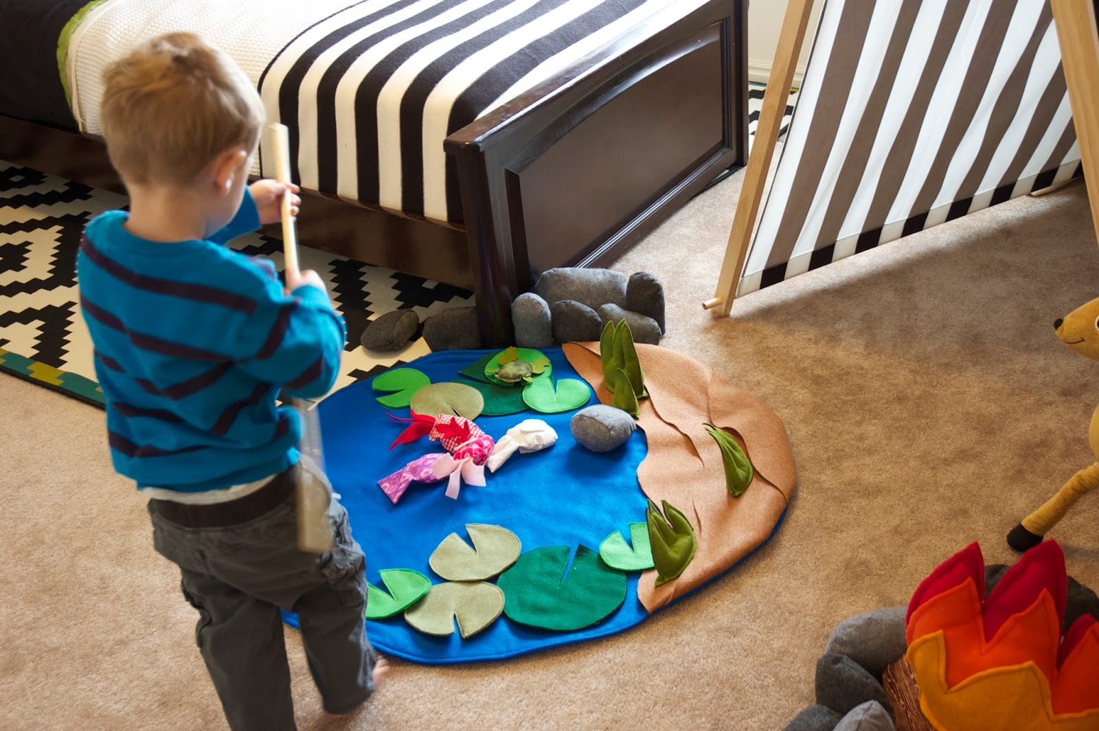 restlessrisa The Cutest Fishing Pond You Ever Did See