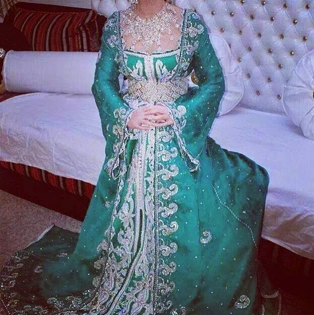caftan sari 2015 vert