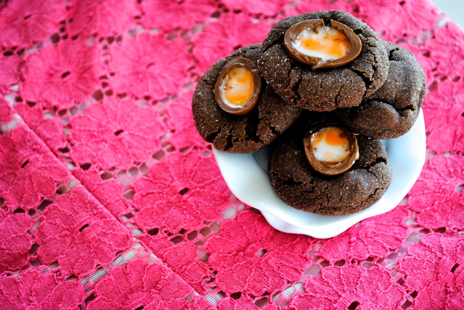 I have Spring on the brain. These Creme Egg Cookies will get you ready