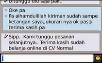 TESTIMONI PEMBELI CV NORMAL